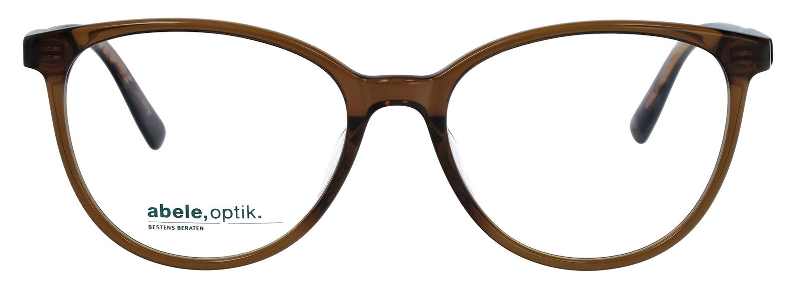 zu sehen ist die Korrektionsbrille 152951 von Abele Optik in der Farbe Braun.
